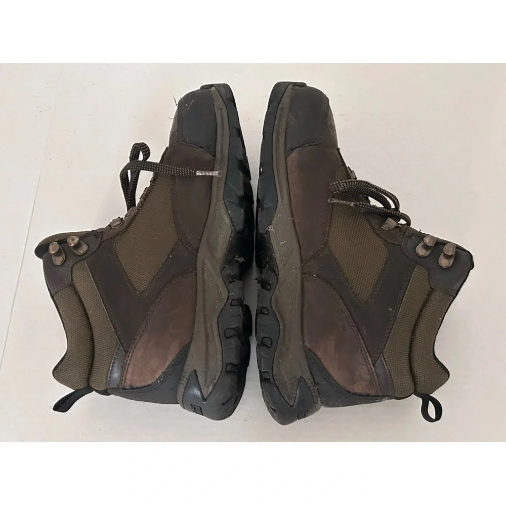 Timberland PRO | Mens Size 9 Keele Ridge Steel Toe Waterproof Work Boots Brown